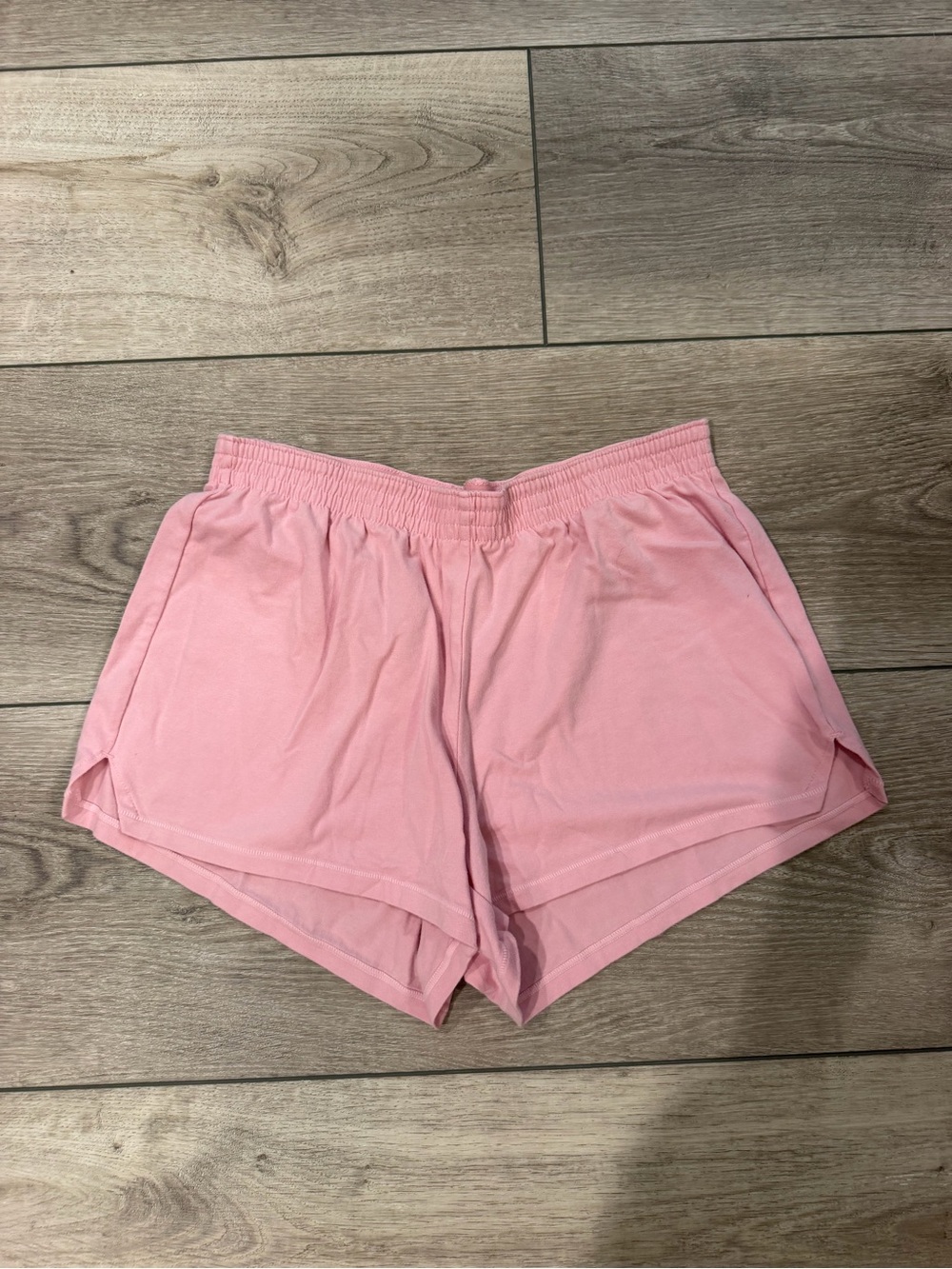 SKIMS Pink Athletic Lounge Shorts